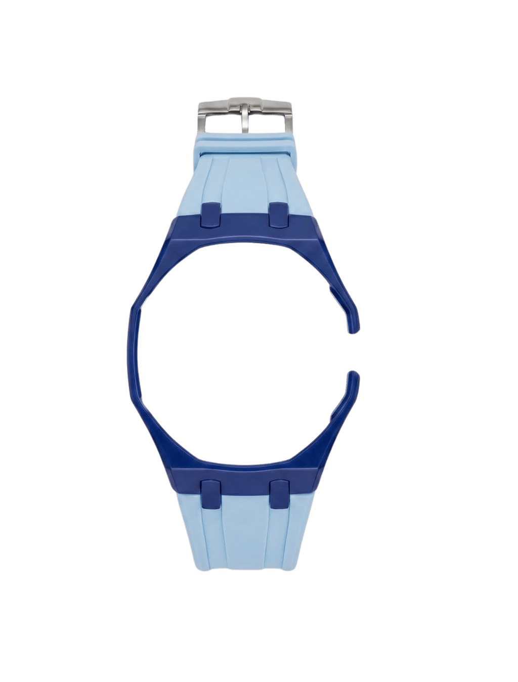bracelet adaptatif noir pour montre swatch royal pop