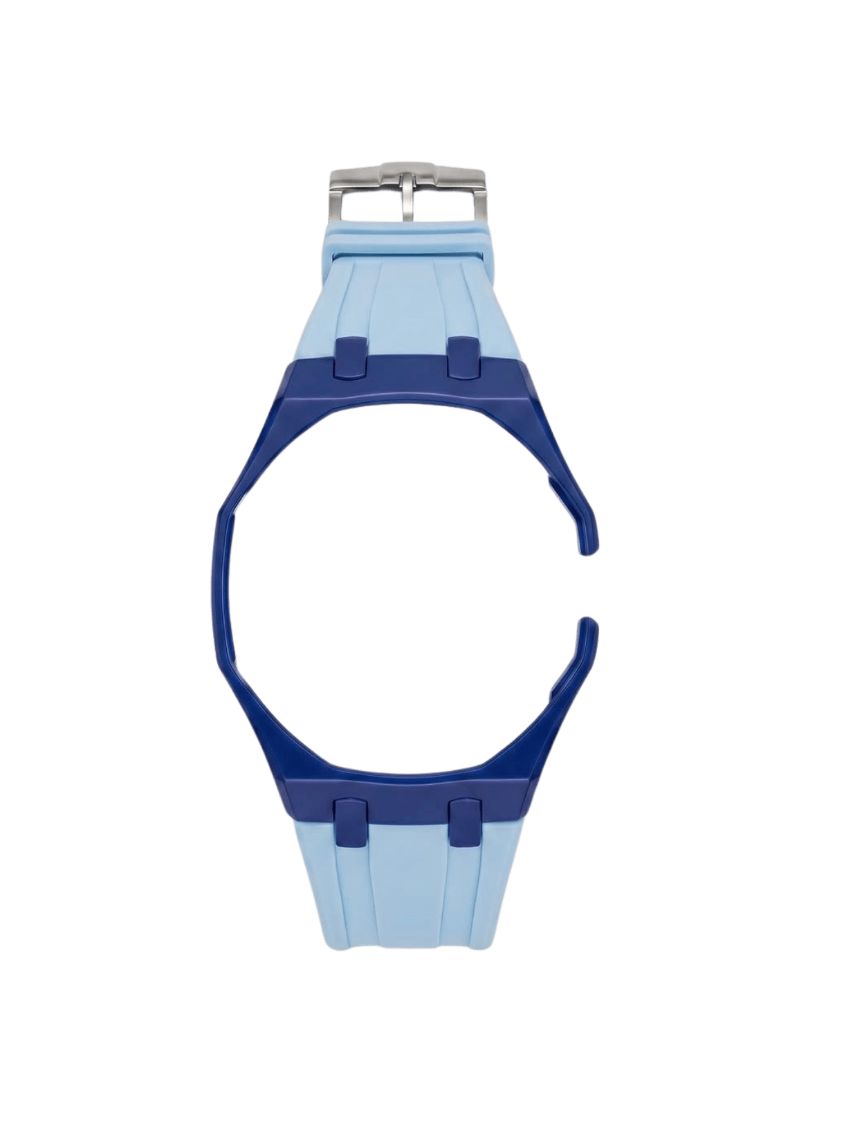 bracelet adaptatif noir pour montre swatch royal pop