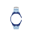 bracelet adaptatif noir pour montre swatch royal pop