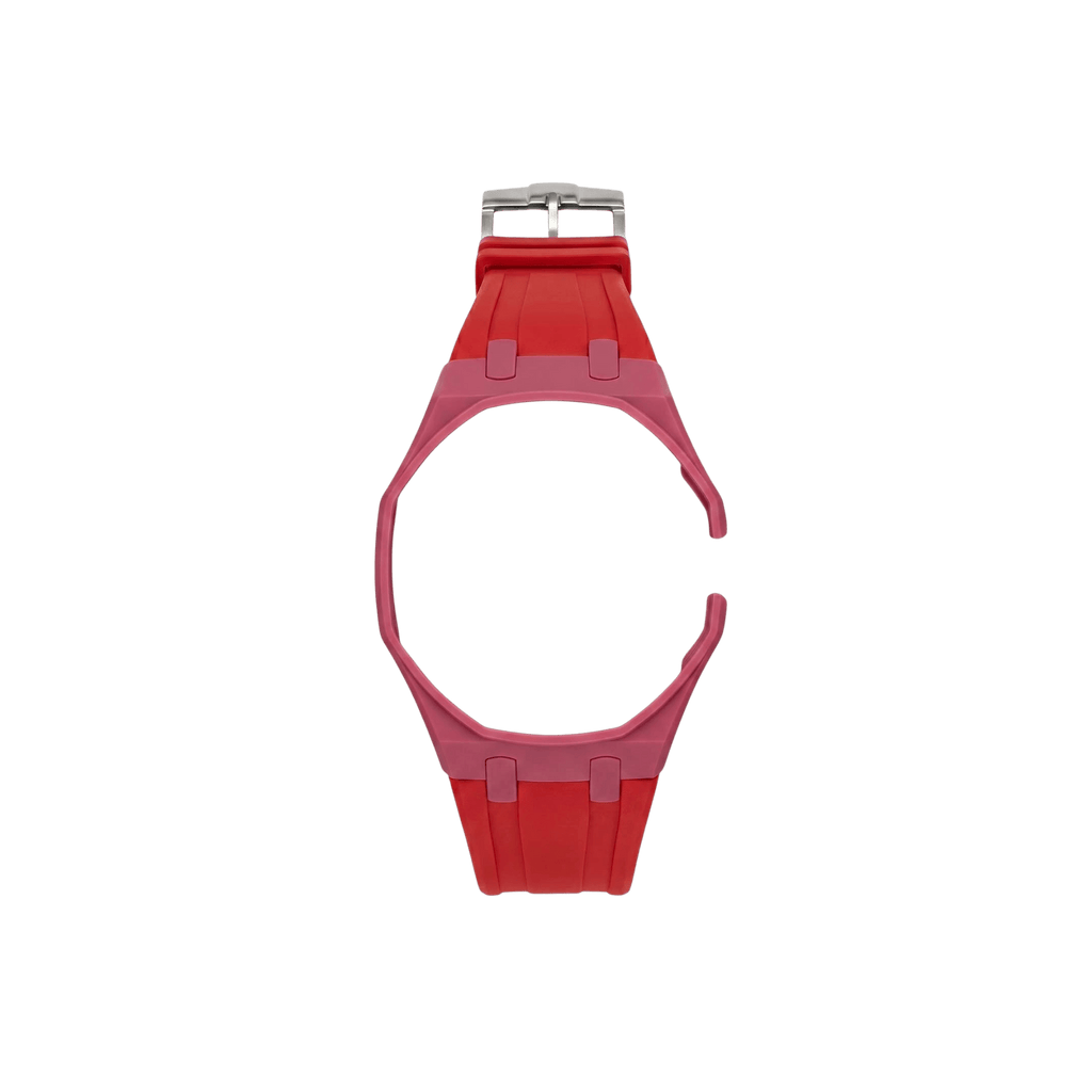 bracelet adaptatif noir pour montre swatch royal pop