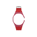 bracelet adaptatif noir pour montre swatch royal pop