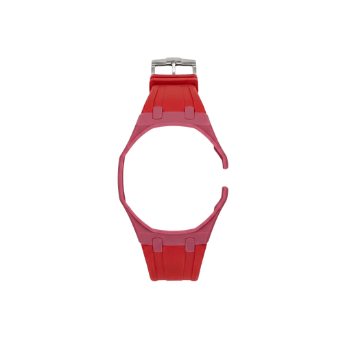 bracelet adaptatif noir pour montre swatch royal pop