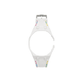 bracelet adaptatif noir pour montre swatch royal pop