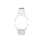 bracelet adaptatif noir pour montre swatch royal pop